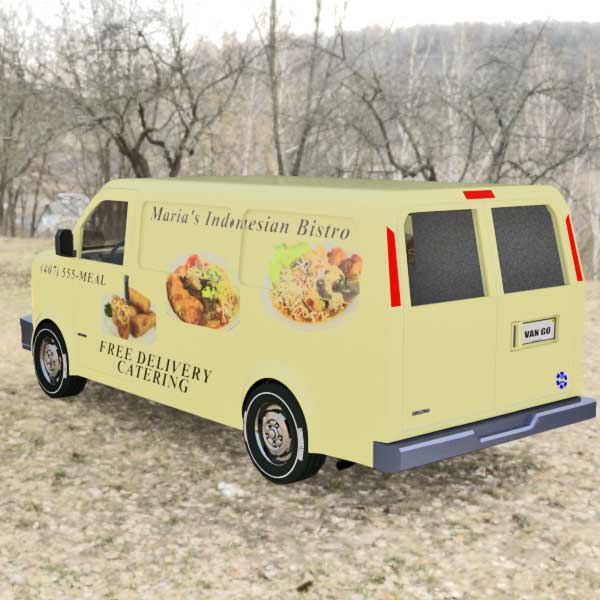 low capacity van