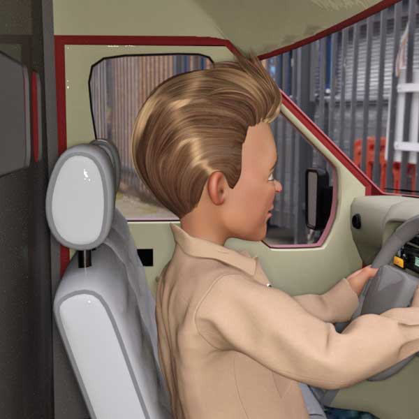Road testing a van